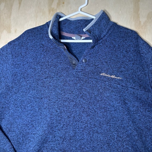 Eddie Bauer Men's Radiator Fleece 1/4-Zip Pullover XXL - Picture 3 of 9
